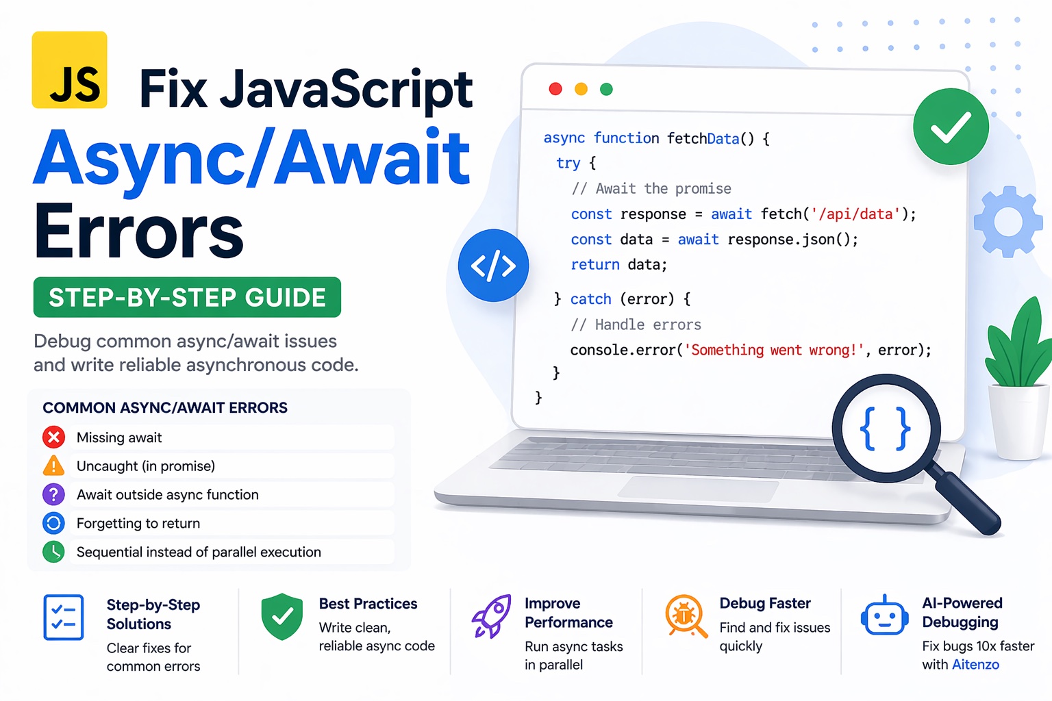 Fix JavaScript Async/Await Errors (Step-by-Step Guide)
